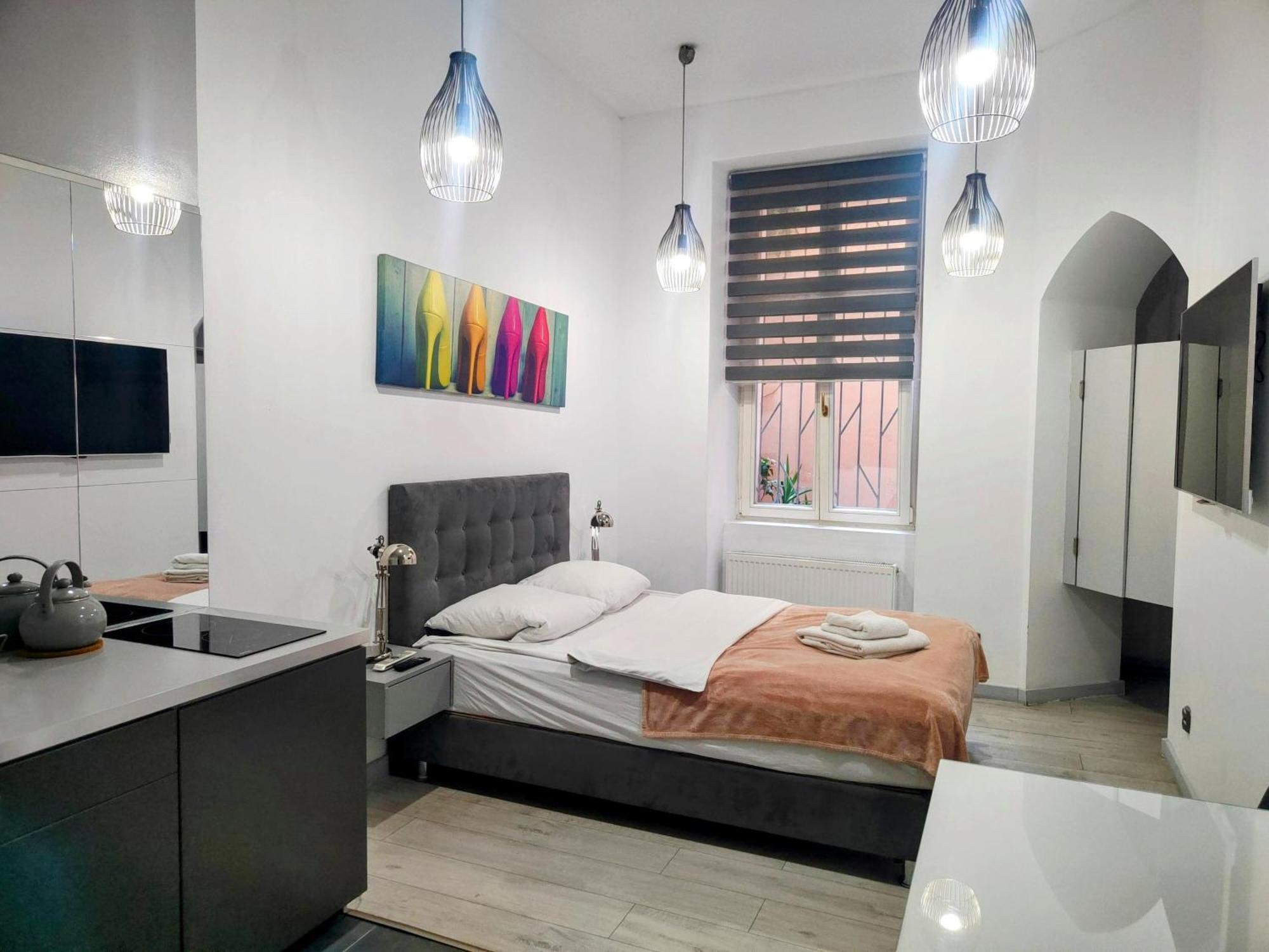 Appartement Mirror Gold & Grey Krakau